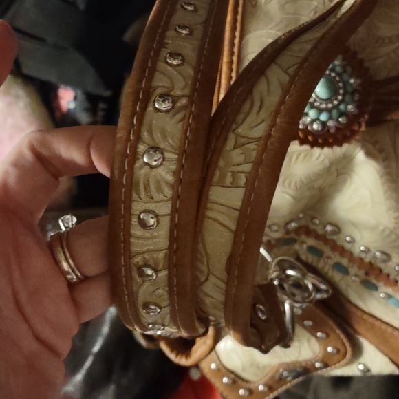 Montana West Purse with Metal Accents - Picture 5 of 9